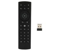 Ratón inalámbrico con control por voz, control remoto RF de 2.4G con teclas retroiluminadas para Smart TV, Android TV Box, Nvidia Shield, buena