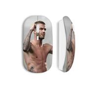 Ratón Inalámbrico - David Beckham - Blanco - Compatible con Mac y PC - Clave USB wifi incluida