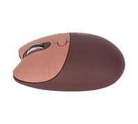 Ratón Inalámbrico de 2,4G, Agarre Cómodo, bajo Consumo de Energía, Encantador Ratón, Receptor USB, Silencio Sensible para la Escuela y la Oficina (Café)