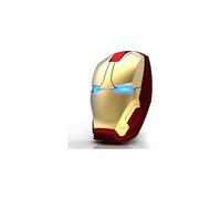 Ratón inalámbrico ergonómico Cool Iron Man Mouse 2.4 G portátil