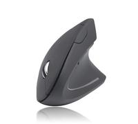 Ratón Inalámbrico Ergonómico Vertical de 2,4 G, dpi Ajustable Múltiples Botones, Incluida la Rueda de Desplazamiento Izquierda Derecha hacia Adelante y Atrás, Ratón Silencioso