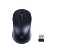 Ratón Inalámbrico Ewent EW3218 Negro - Óptico, Silencioso y Preciso