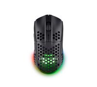 Ratón inalámbrico gaming TRUST HELOX, negro, 4800 DPI, ultraligero