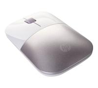 Ratón Inalámbrico HP Z3700/ Hasta 1200 DPI/ Blanco y Rosa