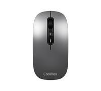 Ratón Inalámbrico IA Coolbox W02 Gris 1600 DPI con Carga USB-C