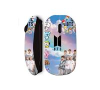 Ratón inalámbrico - Kpop - BTS - Negro - 2024 - Entregado con nano llave USB