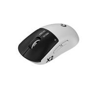 Logitech G PRO X2 SUPERSTRIKE LIGHTSPEED, ratón inalámbrico para gaming, rendimiento ultrarrápido, ultraligero (61 g), tecnología háptica con clic personalizable, carga USB-C, PC/Mac/portátil - Blanco