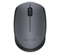 Logitech M170 Grey-K ratón Oficina Ambidextro RF inalámbrico Óptico 1000 DPI