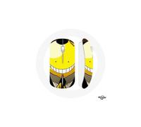 Ratón Inalámbrico - MANIACASE - Koro Sensei - Amarillo - Clave USB Wifi - Compatible con Mac y PC