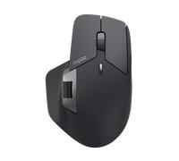 Rapoo MT760L ratón inalámbrico ratón inalámbrico 4000 dpi Sensor ecológico batería Recargable ergonómico PC y Mac - Gris Negro