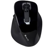 Ratón Inalámbrico NGS Bow Black - 2.4GHz, 1600 DPI, 5 Botones, Diseño Ergonómico