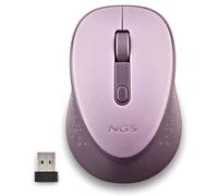 Ratón Inalámbrico NGS Dew Lilac/ Hasta 1600 DPI/ Lila