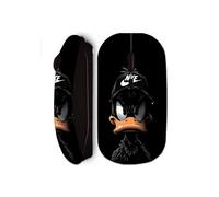 Ratón Inalámbrico - Nike - Negro Donald - Confort Ergonómico - Óptico - USB Nano