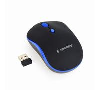 Ratón Inalámbrico Óptico GEMBIRD MUSW-4B-03-B Negro/Azul (1 Unidad)