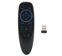 Ratón inalámbrico para Android TV Box, Bluetooth 5.0 y 2 modos de conexión, control por voz, control remoto inteligente Plug and Play con panel