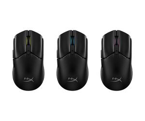 Ratón inalámbrico para computadora HYPERX Pulsefire Haste 2 Mini - Sensor HyperX 26K - Patines de bajo rozamiento