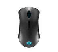 Lenovo Legion M600 - Ratón inalámbrico para Juegos (Sensor óptico 16.000 dpi, Diseño Ambidiestro, Retroiluminación LED RGB, 9 Botones) Negro