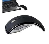 Ratón inalámbrico para ordenador portátil - Ratón inalámbrico para ordenador portátil | Ratón plegable inalámbrico ergonómico de lujo 2,4G - Accesorios para ordenador portátil y ratón para PC Plug and