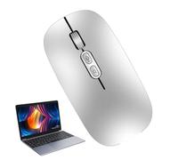 Ratón inalámbrico para Ordenador portátil - Vocal AI ergonómico 2.4G | Búsqueda de por reconocimiento de Voz, 1600 dpi, ratón de Ordenador portátil, traductor 28 Idiomas PC de Escritorio