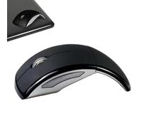 Ratón inalámbrico para portátil, ratón USB inalámbrico, ratón inalámbrico ergonómico de lujo plegable de 2,4 G, ratón de PC de largo alcance, ratón de PC Plug and Play, alcance de 50 pies con sensor ó