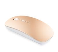 RatóN InaláMbrico para Surface GO Pro X RatóN Silencioso Recargable para Surface Pro (Dorado)