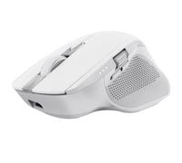 Ratón Inalámbrico por Bluetooth Trust Ozaa+/ Batería recargable/ Hasta 3200 DPI/ Blanco