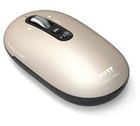 Port Designs - Ratón para Mac Bluetooth, recargable, USB-C Storm (marrón)