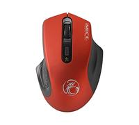 Ratón inalámbrico, ratón silencioso de 2,4 G con receptor USB, ratón inalámbrico for ordenador portátil, PC, escritorio, portátil, trabajo desde casa, ratón portátil for ordenador, regalo for hombres