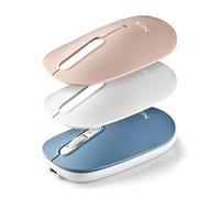 Raton Inalámbrico Recargable NGS Shell RB - Conexión Múltiple y Botones Silenciosos