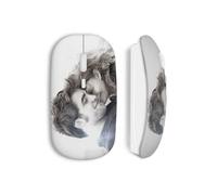 Ratón Inalámbrico - Recuerdame - Robert Pattinson - USB Wifi Incluido - Compatible con Mac y PC - Blanco