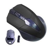 Ratón inalámbrico: rendimiento mejorado, ratón óptico para ordenador USB, suministros para portátiles sensibles | Accesorios para PC con batería para sala de reuniones, escuela, maiso