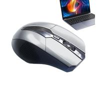 Ratón inalámbrico - Rendimiento mejorado, ratones ópticos USB para computadora, suministros sensibles para laptop, accesorios de PC alimentados por batería para sala de reuniones, escuela, hogar
