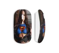 Ratón Inalámbrico Sexy Chica Megan Fox Superman