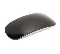 Ratón Inalámbrico Silencioso, Ratón Bluetooth Inalámbrico Ultrafino de 1600 Ppp con Rueda Táctil, Ratón óptico Portátil con Batería Recargable, para Portátil, Tableta, Escritorio, PC(Negro)