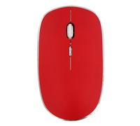 Ratón inalámbrico T'nB MWRUBBY6 Ambidextro 1600 DPI Rojo Plata clic silencioso