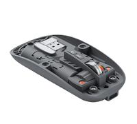 Ratón inalámbrico transparente - Recargable sin cables, diseño ergonómico compacto, funcionamiento silencioso | Accesorio portátil para casa, oficina, apartamento, escuela, dormitorio, programadores