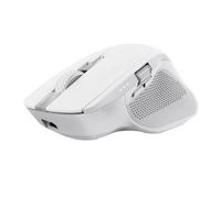 Ratón Inalámbrico por Bluetooth Trust Ozaa+/ Batería recargable/ Hasta 3200 DPI/ Blanco