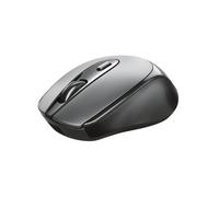 Ratón inalámbrico trust zaya 23809 black - óptico - rf 2.4ghz - 1600dpi max - 4 botones -bat.recargable - puerto usb tipo-c