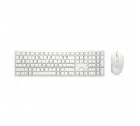 Ratón inalámbrico USB-A 1600 DPI óptico 3 botones blanco compacto