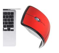 Ratón Inalámbrico USB - Lujoso, Plegable, Ergonómico, 2,4G, Plug and Play, Accesorios para Ordenador Portátil | Sensor Óptico De 1600 | Consumo De Energía Bajo De La Rueda De Cuatro Direcciones De