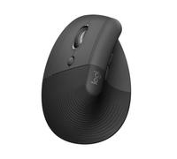 Ratón Inalámbrico Vertical Logitech Lift para Zurdos 4000DPI Negro/Gris