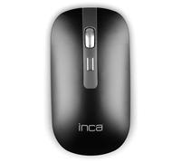 Inca Ratón IWM-531RA inalámbrico y Bluetooth 1600 DPI botón 4D silencioso recargable Antracita