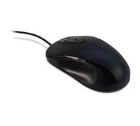 Ratón Inter-Tech M-3026 USB tipo A 1000 DPI Negro Ambidextro Office