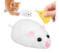 Ratón Interactivo Para Gatos Con Control Remoto - Juguetes Interactivos Para Gatos Con Mando A Distancia Para Interior,Acompañante De Caza Para Mascotas De Todo Tipo De Razas En Jardín, Sala De Estar
