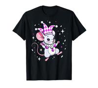 Ratón Karneval de bufón bailarín Divertido Camiseta