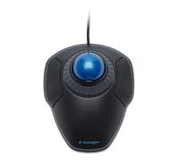 Kensington Orbit Trackball con anillo de desplazamiento con cable negro