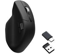 Ratón Keychron M6 Inalámbrico PixArt 3311 2.4 GHz y Bluetooth 12000 DPI Negro Silencioso