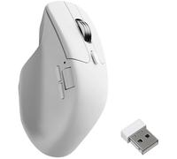 Ratón Keychron M6 Inalámbrico PixArt 3950 8K 30000 DPI 10 Botones Silencioso Blanco