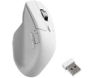Ratón Keychron M6 Inalámbrico PixArt 3950 8K 30000 DPI 10 Botones Silencioso Blanco