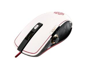 Ratón Lexip Assassin's Creed Shadows USB Cable 12000 DPI Negro Rojo Joystick